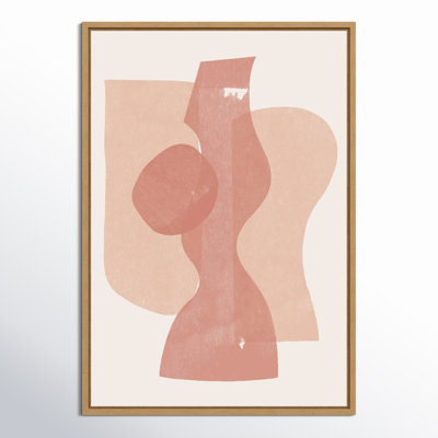 Giese "Peach Paper Cut Composition No. 1" Print