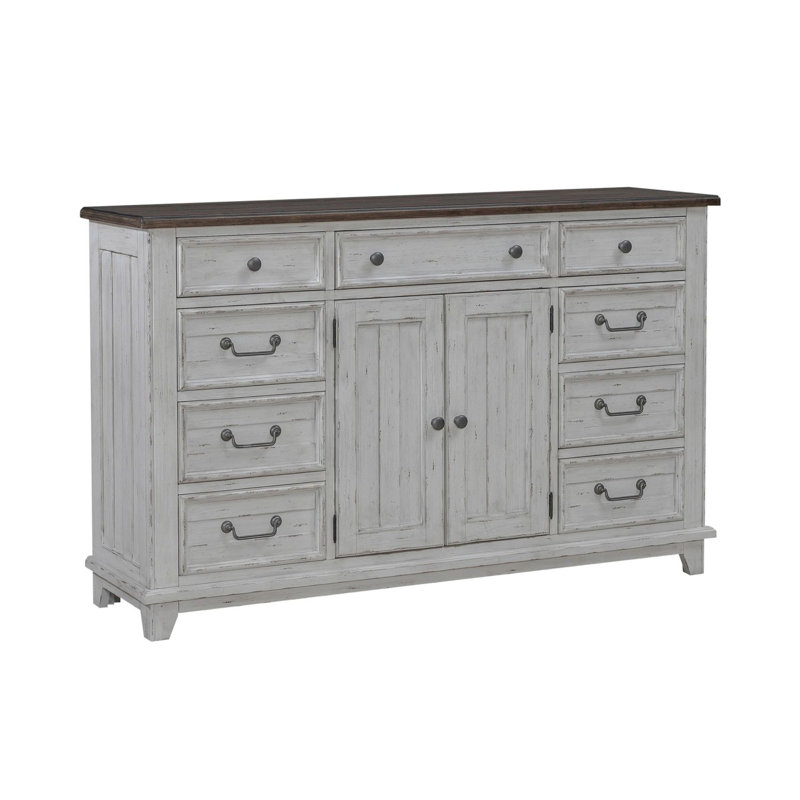 River Place 2 Door 9 Drawer Dresser