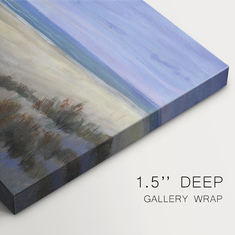 «Derrière les dunes I» - Cavas enveloppés, 40 x 60