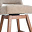 Tabouret de bar pivotant en similicuir Bisto-1251283862-1251283857