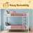 Twin Over Twin Metal Bunk Bed-1735484520
