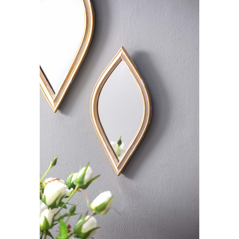 Rashene Novelty Wall Mirror, 9.5" H x 4.5" W, 1