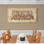 Impression sur toile, "Surah Ash Sharh", décoration murale avec calligraphie arabe du Coran pour la décoration de la maison des Musulmans, cadeau de l'Aïd, décoration du Ramadan ou cadeau de mariage-2009879288