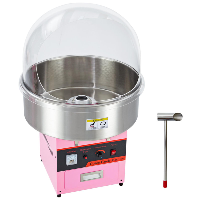 Electric Cotton Candy Machine - 980W Commercial Floss Maker