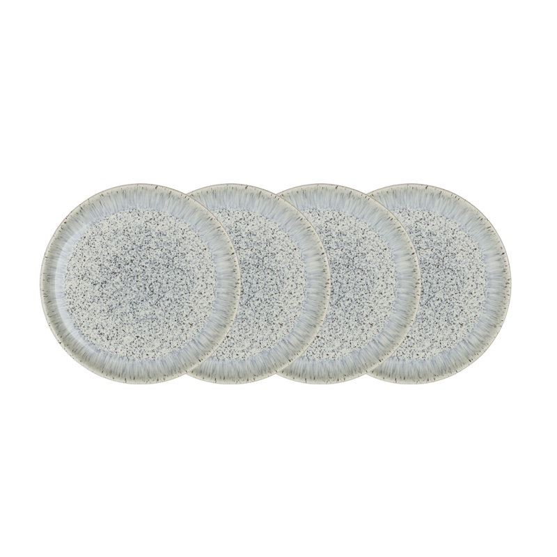Halo Speckle Gray Denby 8.5" Salad Plate