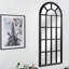 Creeve Solid Wood Rectangle Wall Mirror