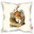 White Rabbit - Alice in Wonderland - Lewis Carroll Cushion