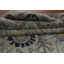 Tapis indien fait à la main à motif floral Oushak 8 x 10