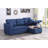 Sectional Sofa Sleeper Bed With Storage Chaise-476015282