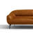 Cognac Leather Loveseat