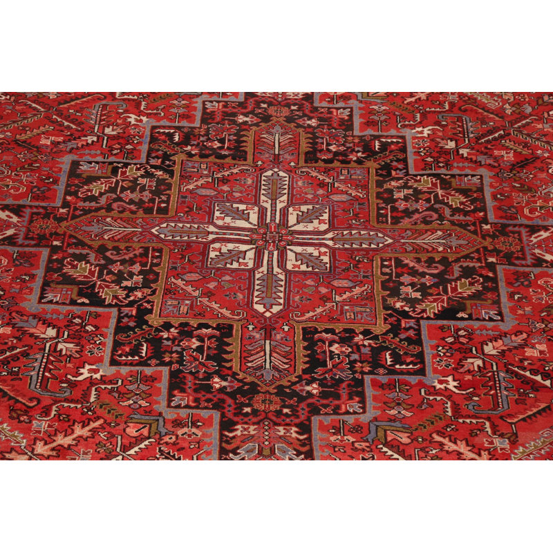 Tapis à motif de teinture végétale 12 x 15