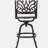 Cast Aluminium SWIVEL BAR STOOL