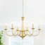 Lustre classique/traditionnel Tinoco à 6 lumières, à intensité variable-87823703-137990401