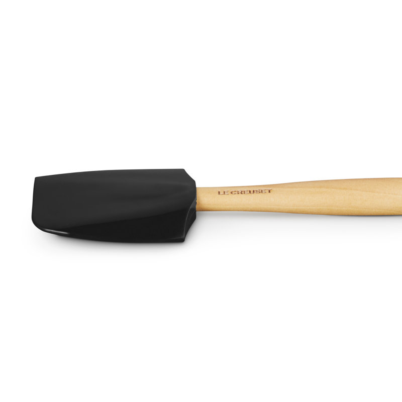 Le Creuset Craft Spatula, Black Onyx, 5.8cm W x 28.5cm L