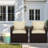 Arroya Wicker Outdoor Club Chair Patio 2 Person Seating Group-448061062-426223955