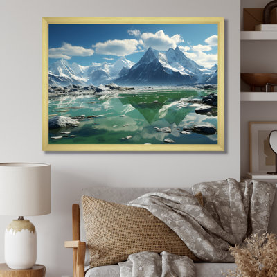 Bethanney " Green Glacier Frozen Eternity Green II "