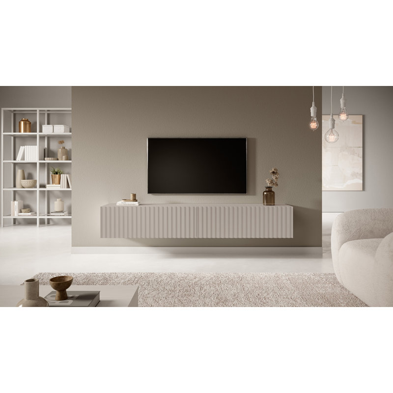 Mercola TV Stand for TVs up to 70", Grey