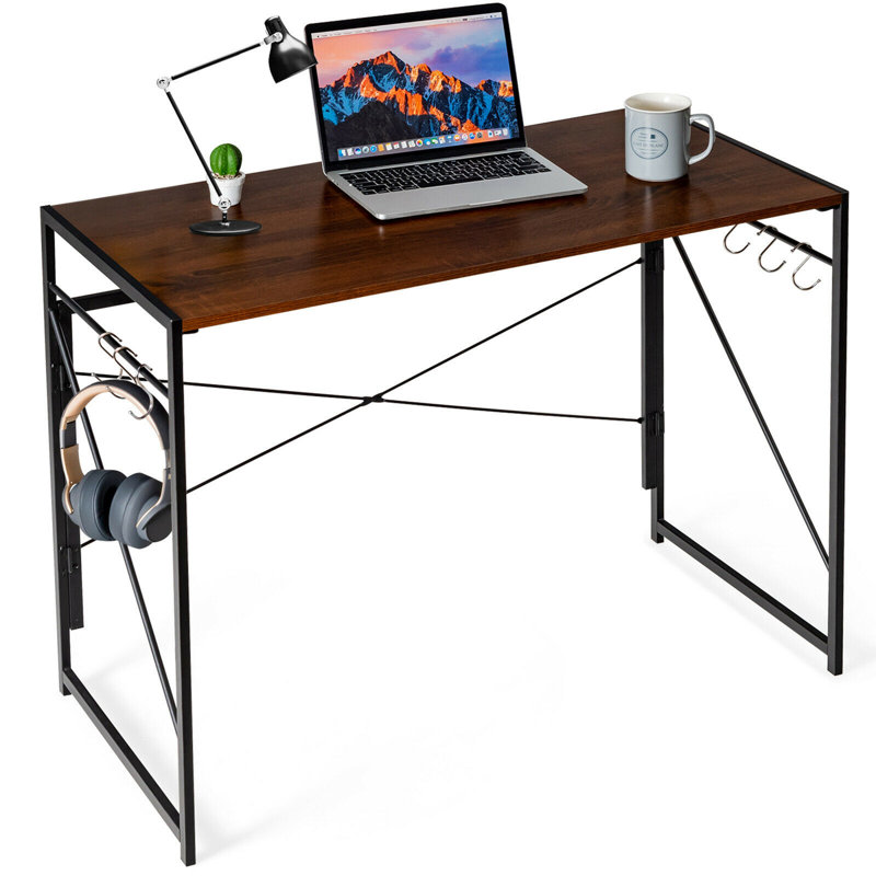 Bureau, Brun foncé / noir