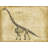 Red Barrel Studio® Harper, Ethan Gallery Wrapped Canvas Art Titled: Brachiosaurus Study-1278315303