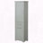Tall Freestanding Storage Cabinet with Two Drawers and Adjustable Shelf-823597772