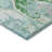 Machine Washable Indoor/Outdoor Xhevrie Teal Rug-1162730459