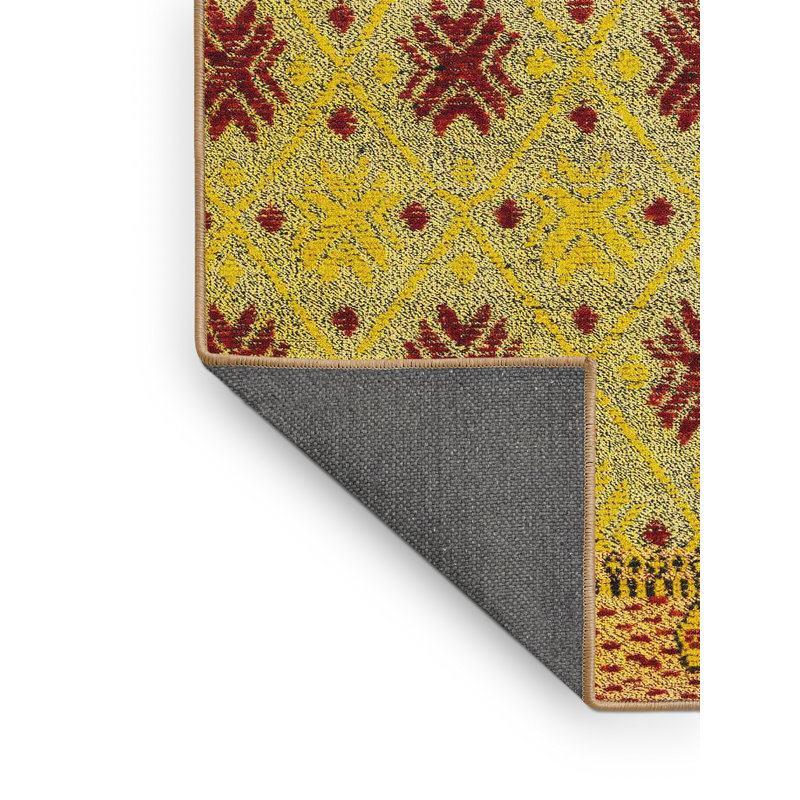 Abstract Indoor Rug, Runner 2' x 5'