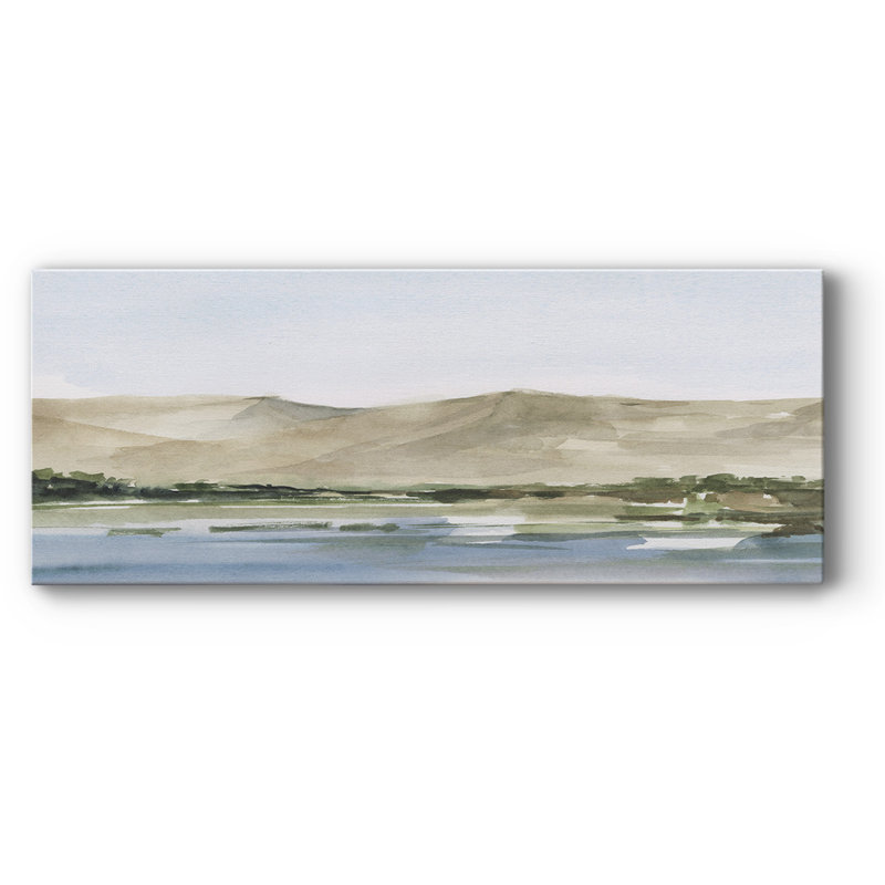 «Desert Mountains I» sur toile, H 12 po x l 30 po x P 1,5 po