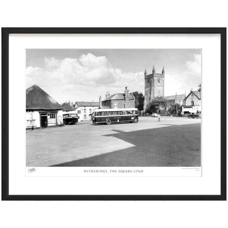 Witheridge, The Square C1960 by Francis Frith - Single Picture Frame Print, 40cm H x 50cm W x 2.3cm D