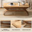 Table basse Mid-Century moderne (table incluse seulement)