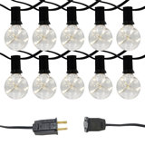 Electric String Lights with Soft White Fairy Lights Enclosed Bulbs