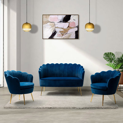 Hendrix 50.2'' Velvet Loveseat