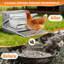 Mangeoire à poulet 11 po argent