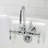 Kingston Brass Vintage Two-Handle 2-Hole Tub Wall Mount Clawfoot Tub Faucet-50999956