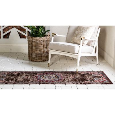 Tapis brun Yates