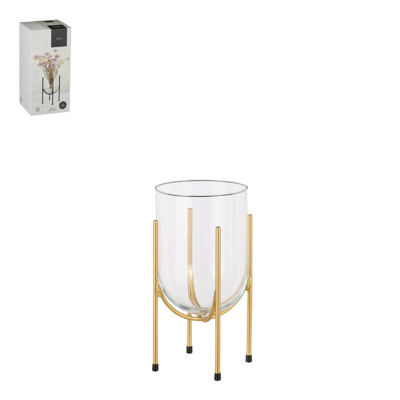 Jamey Glass Table Vase