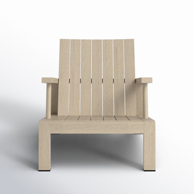 Louvinia Teak Outdoor Lounge Chair