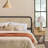 Blomquist Solid Wood Platform Bed with Rattan Inset Headboard-91949588-91924900