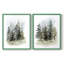 Impression encadrée Washy Treeline I-Premium - prête à être accrochée - aucun clou requis - aucun clou requis-1881254877-1881254864
