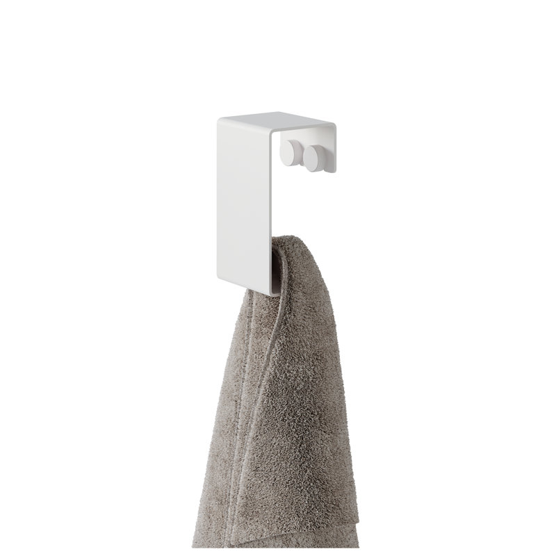 ROY Over-the-Door Towel Hook, White