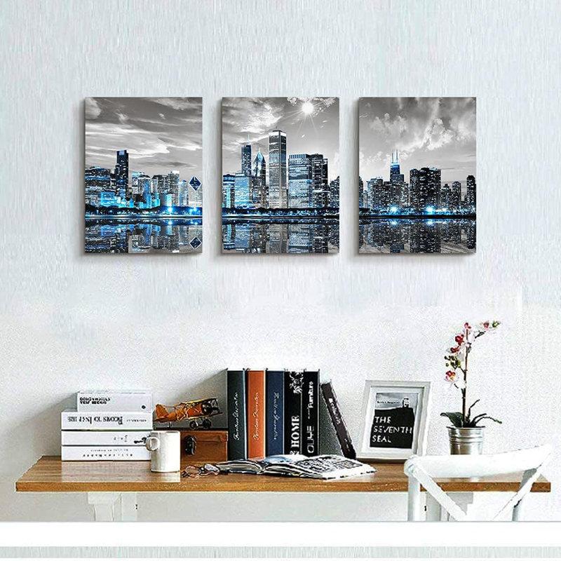 3 Piece Wrapped Canvas Print