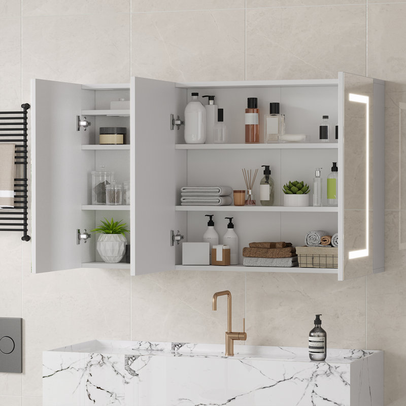 W H Medicine Cabinet Mirror 5