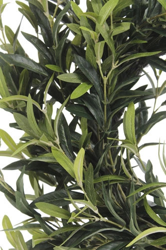 24" Artificial Olive Leaf Wreath, 8 in x 24 in