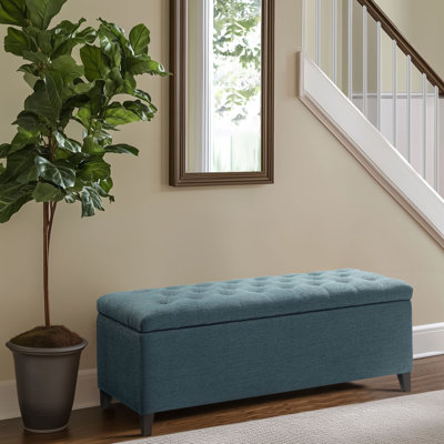 Maniscalco Tufted Top Upholstered Storage Bench