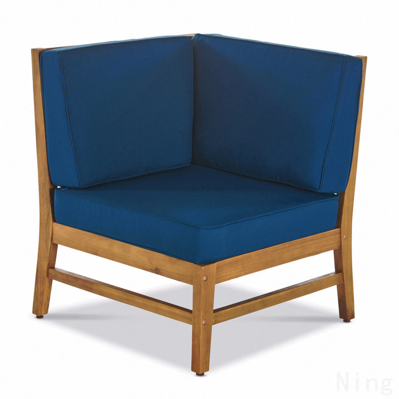 Fauteuil d'angle, bleu, Bleu