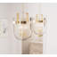  Luminaire suspendu en forme de urne à 3 lumières-79032446
