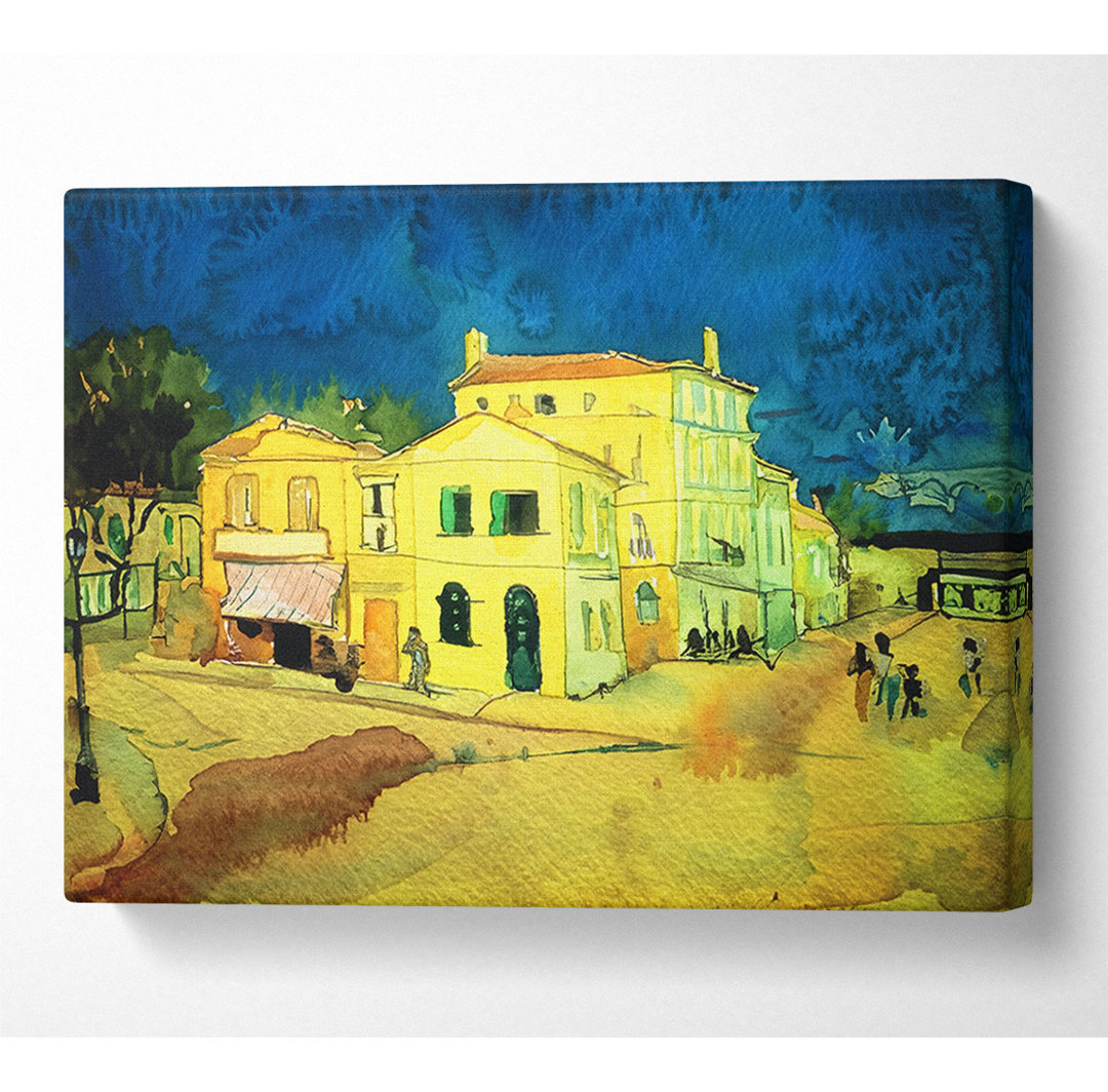 Van Gogh Das gelbe Haus Vincents Haus - Druck