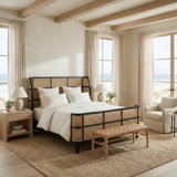 Porto Wingback Bed