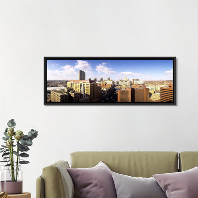 " Cloudy Cityscape, Albany, New York, USA " by Panoramic Images
