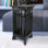 Leamon Top Single End Table with Storage