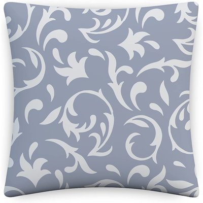 Indoor/Outdoor Square Throw Pillows Covers, Printed Outdoor Decorative Throw Pillow Cover
